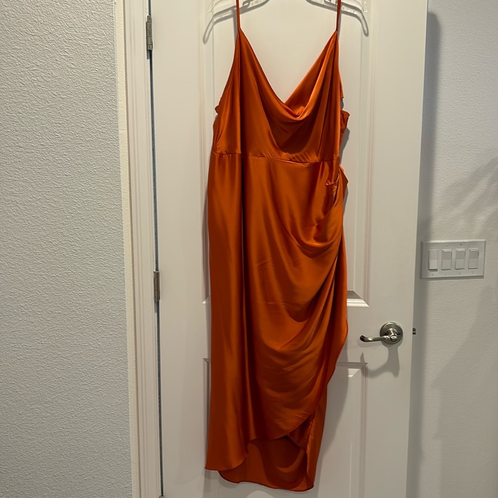 Woman’s Rust dress